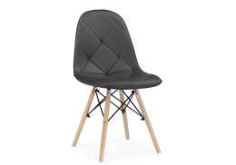 Стул деревянный Kvadro 1 gray / wood (44x51x81)