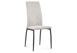 Стул на металлокаркасе Tod latte / black (43x56x102)