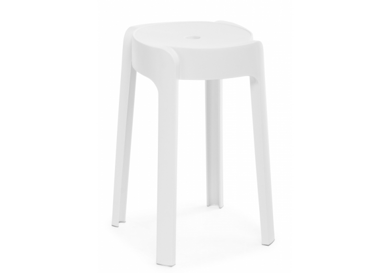 Табурет Bovel white (28x28x). 